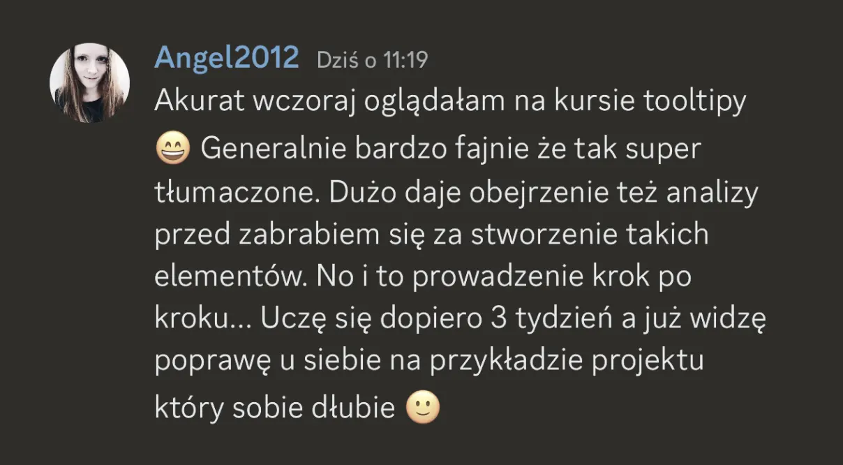 Cytat "Generalnie bardzo fajnie że tak super tłumaczone"
